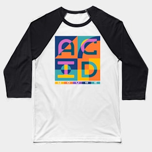 Acid House Techno Baseball T-Shirt